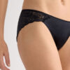 Bikiniunderbukser i blonder og silke Bikiniunderbukser i blonder og silke