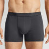 Bomuldsboxershorts med synlig elastik