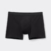 Bomuldsboxershorts med synlig elastik