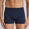Boxershorts i merceriseret bomuld med prikkemønster Boxershorts i merceriseret bomuld med prikkemønster