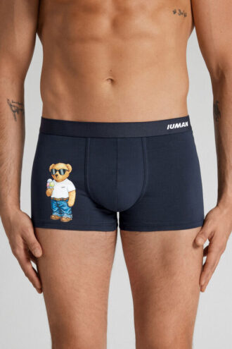 Boxershorts i super bomuld med isbjørn-print