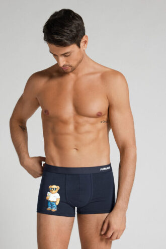 Boxershorts i super bomuld med isbjørn-print