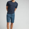Check Print Cloth Shorts