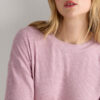 Chic og behagelig modalbluse med korte ærmer Chic og behagelig modalbluse med korte ærmer