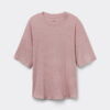 Chic og behagelig modalbluse med korte ærmer Chic og behagelig modalbluse med korte ærmer