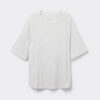 Chic og behagelig modalbluse med korte ærmer Chic og behagelig modalbluse med korte ærmer