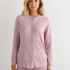 Chic og komfortabel langærmet modalbluse med knapper Chic og komfortabel langærmet modalbluse med knapper