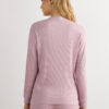Chic og komfortabel langærmet modalbluse med knapper Chic og komfortabel langærmet modalbluse med knapper