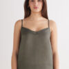 Den rene linnedbluse i linnedstof Den rene linnedbluse i linnedstof