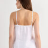 Den rene linnedbluse i linnedstof Den rene linnedbluse i linnedstof