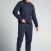 Dot Print Premium merceriseret bomulds pyjamas i fuld længde Dot Print Premium merceriseret bomulds pyjamas i fuld længde