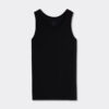 Ekstrafin rundhalset tanktop i superfin bomuld