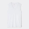 Ekstrafin superior bomuld V-hals tank top