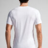 Ekstrafin T-shirt i superfin bomuld med V-hals Ekstrafin T-shirt i superfin bomuld med V-hals
