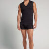 Ekstrafin tank top i superfin bomuld med V-hals Ekstrafin tank top i superfin bomuld med V-hals