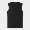 Ekstrafin tank top i superfin bomuld med V-hals Ekstrafin tank top i superfin bomuld med V-hals