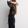 Elegance Embodied Lace Robe