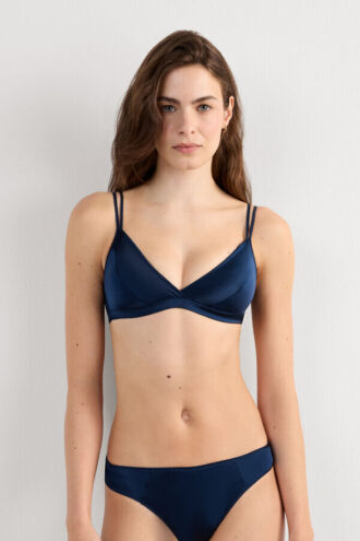Emma Refined Everyday Bralette Triangle Bra i silke