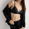 Emma Refined Everyday Bralette Triangle Bra i silke