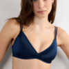 Emma Refined Everyday Bralette Triangle Bra i silke