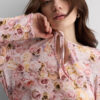 Fresh Bamboo lang pyjamas med blomsterprint