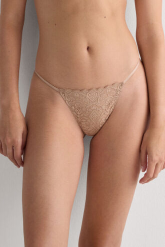 G-streng i blonder Thong