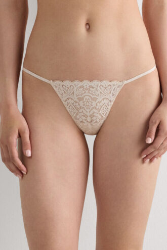G-streng i blonder Thong