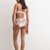 Hipster-trusser med Pretty Flowers-print Brazilian Hipster-trusser med Pretty Flowers-print Brazilian