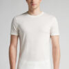 Kortærmet T-shirt i stretchmerinould Kortærmet T-shirt i stretchmerinould