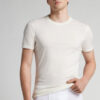 Kortærmet T-shirt i stretchmerinould Kortærmet T-shirt i stretchmerinould