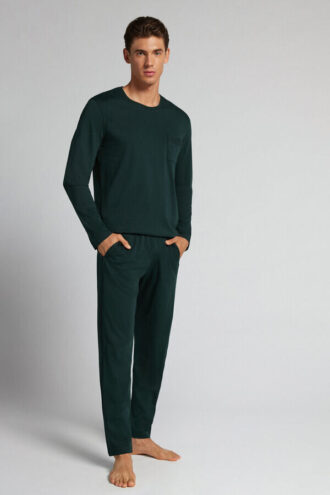 Lang pyjamas i super bomuld