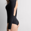 Langærmet Essential Modal Bodysuit med åben ryg Langærmet Essential Modal Bodysuit med åben ryg