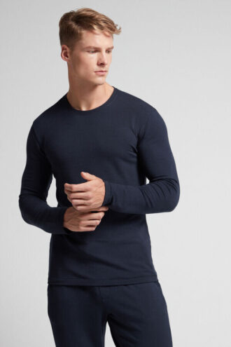 Langærmet modal-kashmir-top