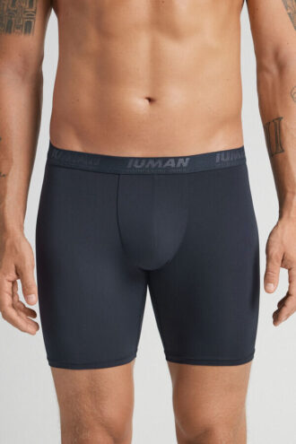 Lange microfiber-boxershorts