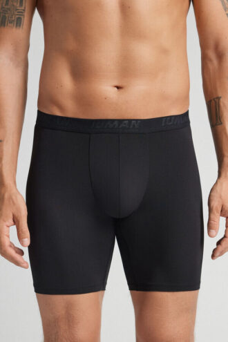 Lange microfiber-boxershorts