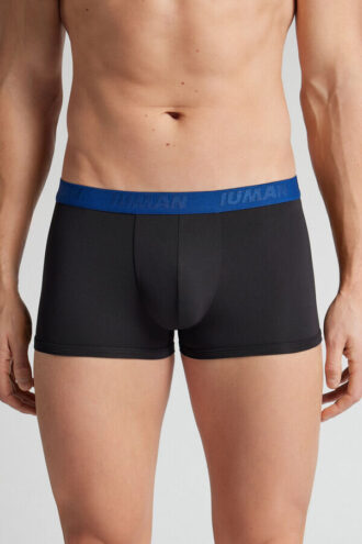 Microfiber-boxershorts med logo