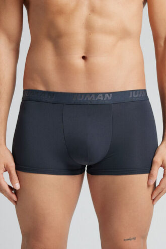 Microfiber-boxershorts med logo