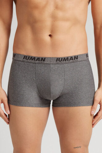 Microfiber-boxershorts med logo