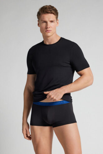 Microfiber-boxershorts med logo
