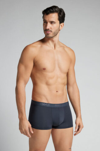 Microfiber-boxershorts med logo