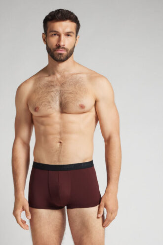 Microfiber-boxershorts med logo