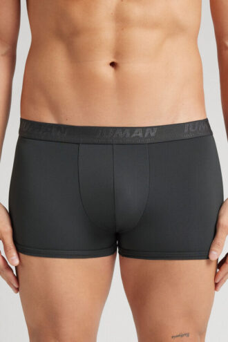 Mikrofiberboxershorts med logo