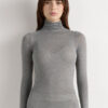 Modal Cashmere Ultralet Top med høj halsudskæring Modal Cashmere Ultralet Top med høj halsudskæring