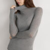 Modal Cashmere Ultralet Top med høj halsudskæring Modal Cashmere Ultralet Top med høj halsudskæring