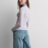 Modal Cashmere Ultralet Top med høj halsudskæring Modal Cashmere Ultralet Top med høj halsudskæring