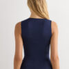 Modal Cashmere Ultralight Wide-Shoulder Top