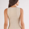 Modal Cashmere Ultralight Wide-Shoulder Top