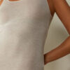 Modal Cashmere Ultralight Wide-Shoulder Top