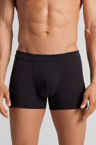 Modal- og silke-boxershorts