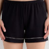 Modal shorts med kontrastkant Modal shorts med kontrastkant